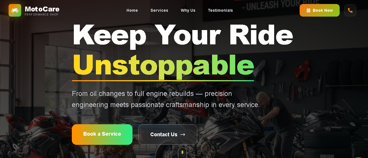 MOTORCYCLE SERVICE